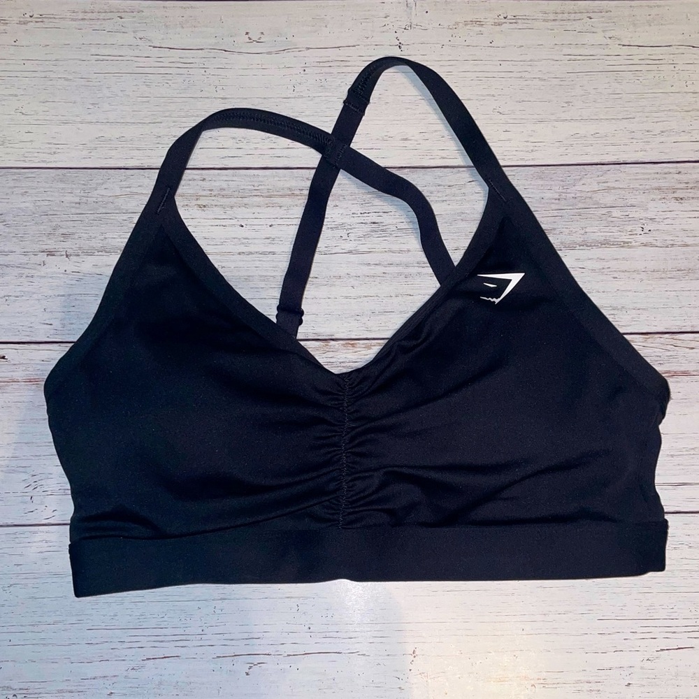 Gymshark ruched sports bra